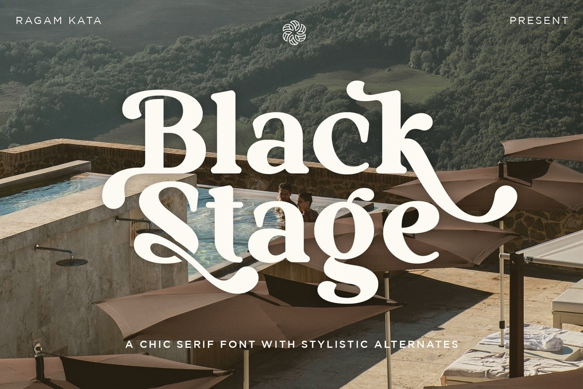 Black Stage Font