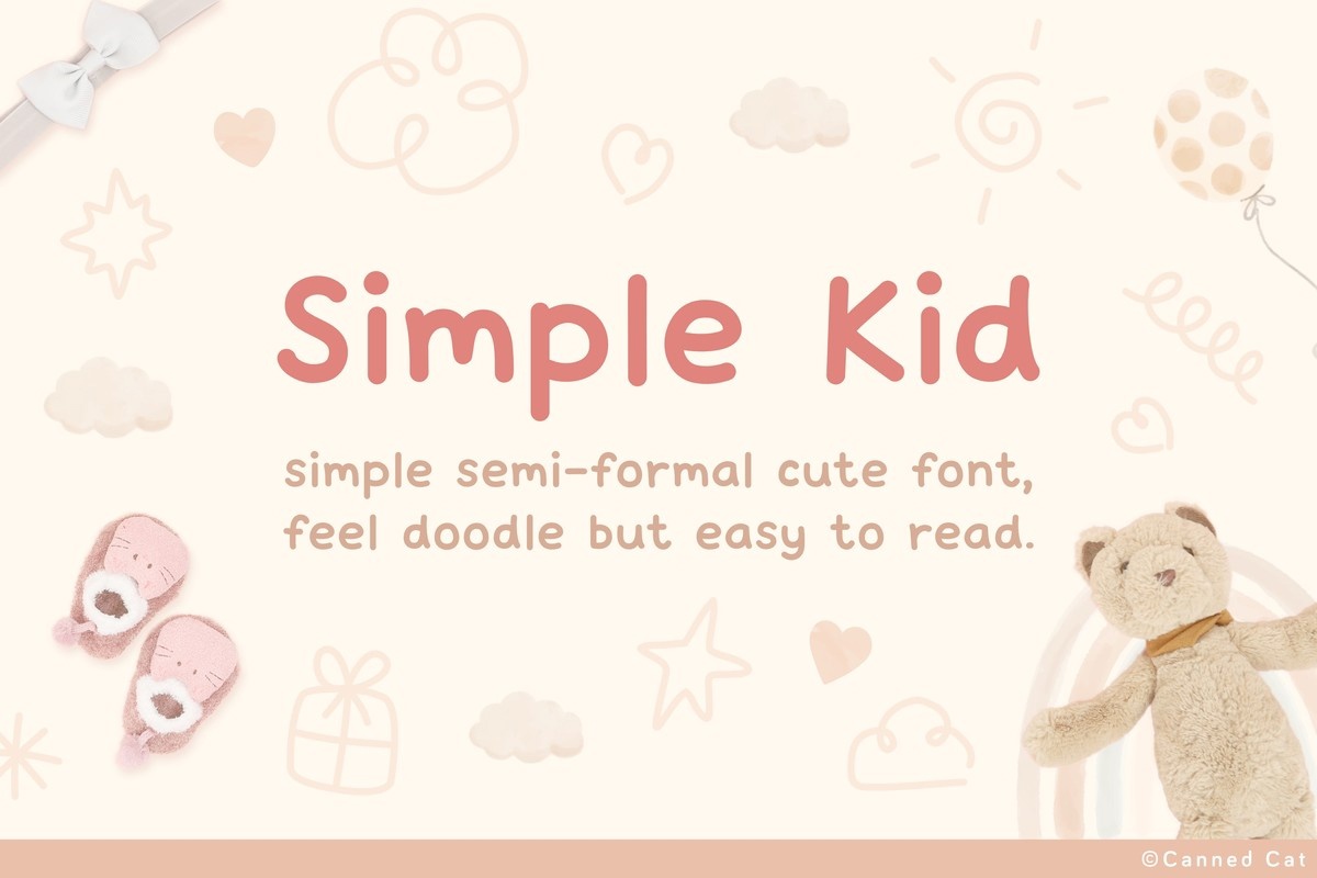 Simple Kid Font
