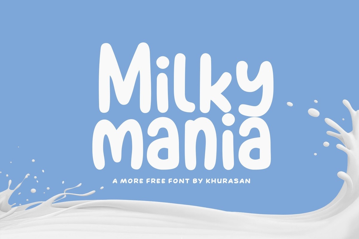 Milky Mania Font