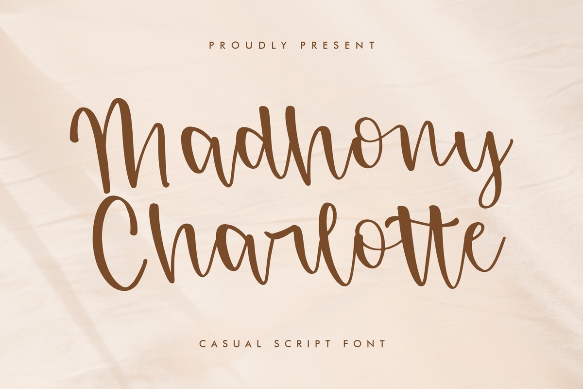 Madhony Charlotte Font