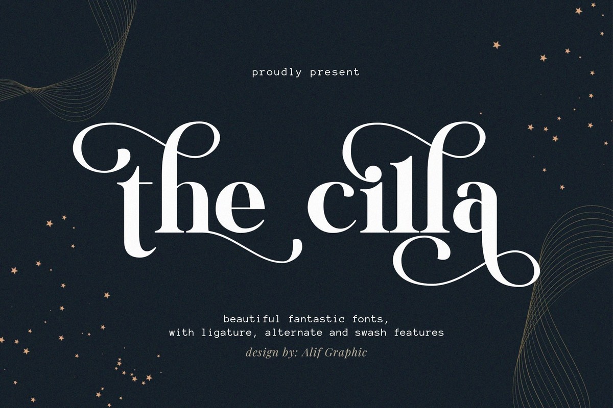 The Cilla Font