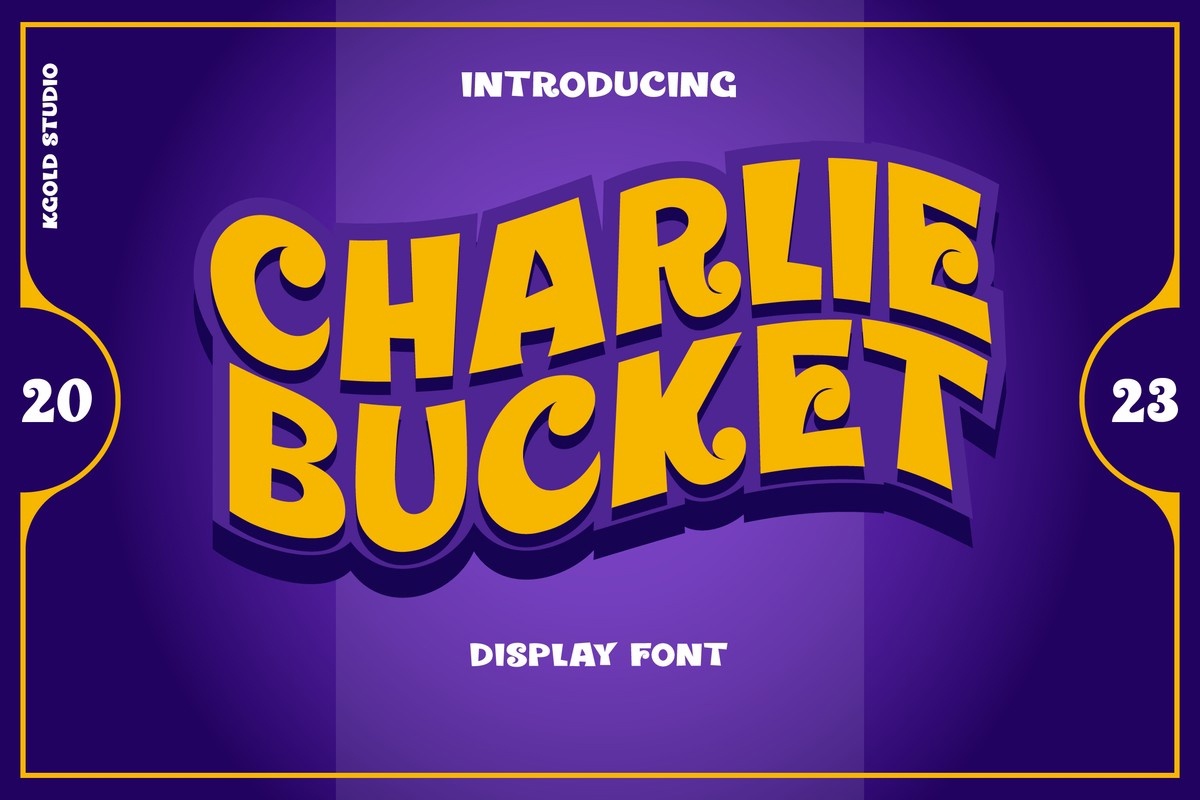 Charlie Bucket Font