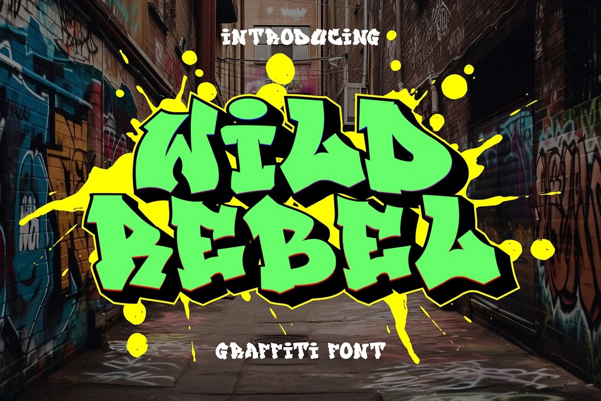 Wild Rebel Font