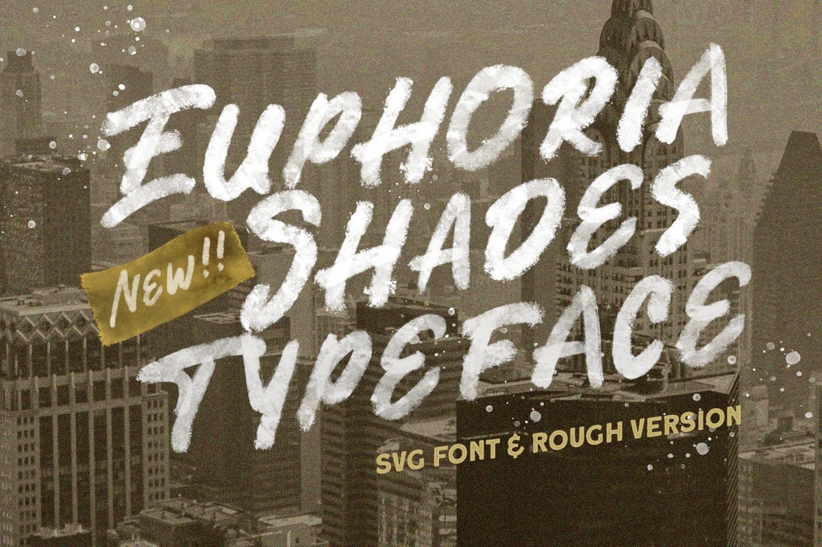 Euphoria Shades SVG Font