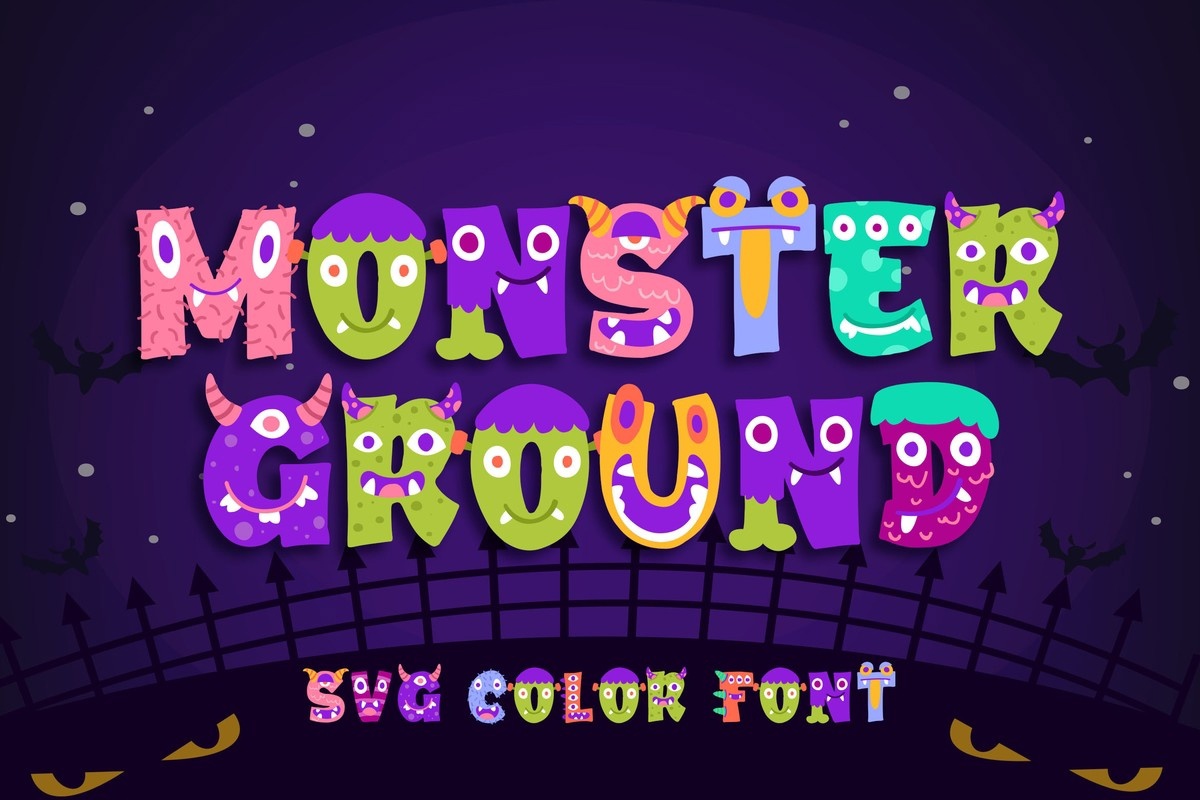 Monster Ground SVG Font