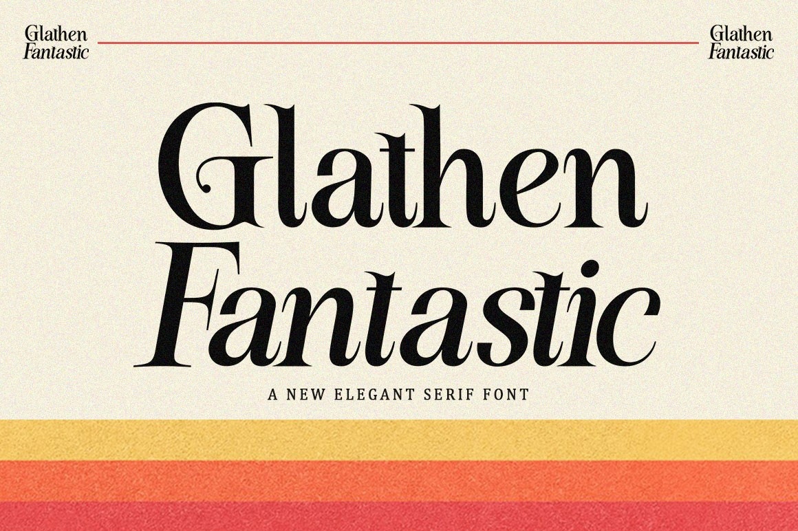 Glathen Fantastic Font