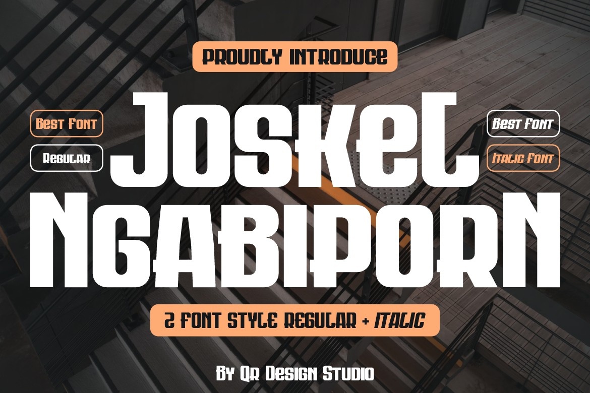 Joskel Ngabiporn Font