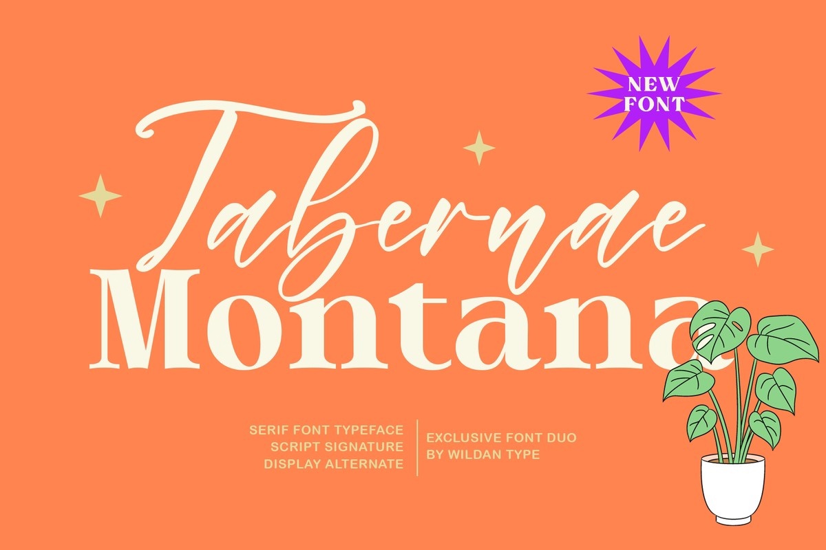 Tabernae Montana Font