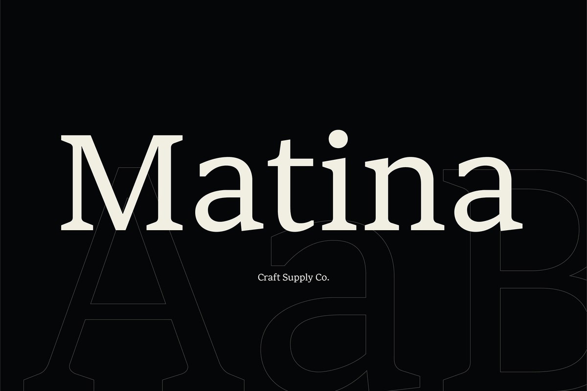 Matina Font