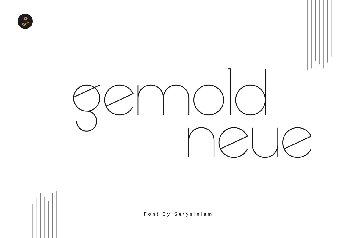 Gemold Neue Font