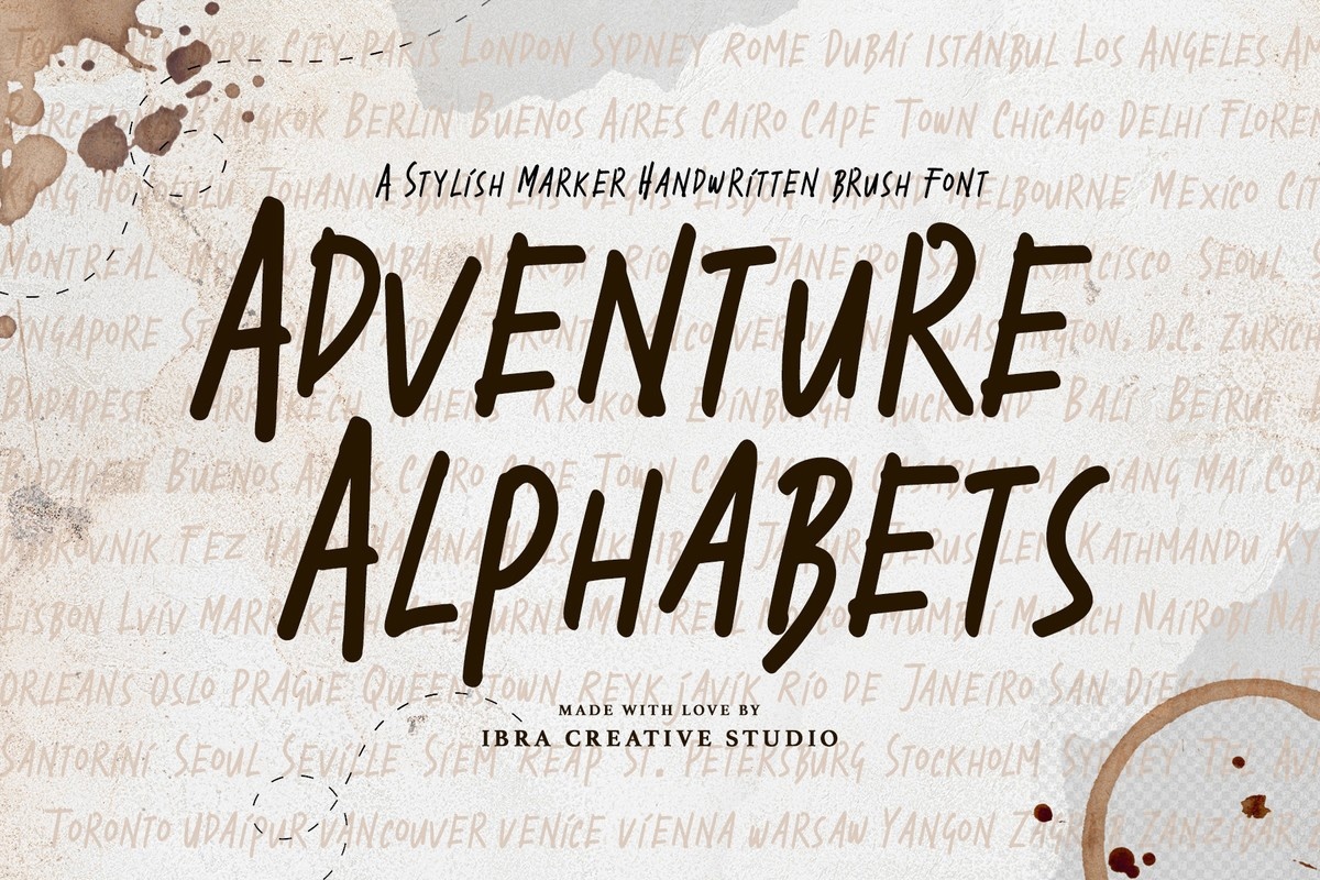 Adventure Alphabets Font