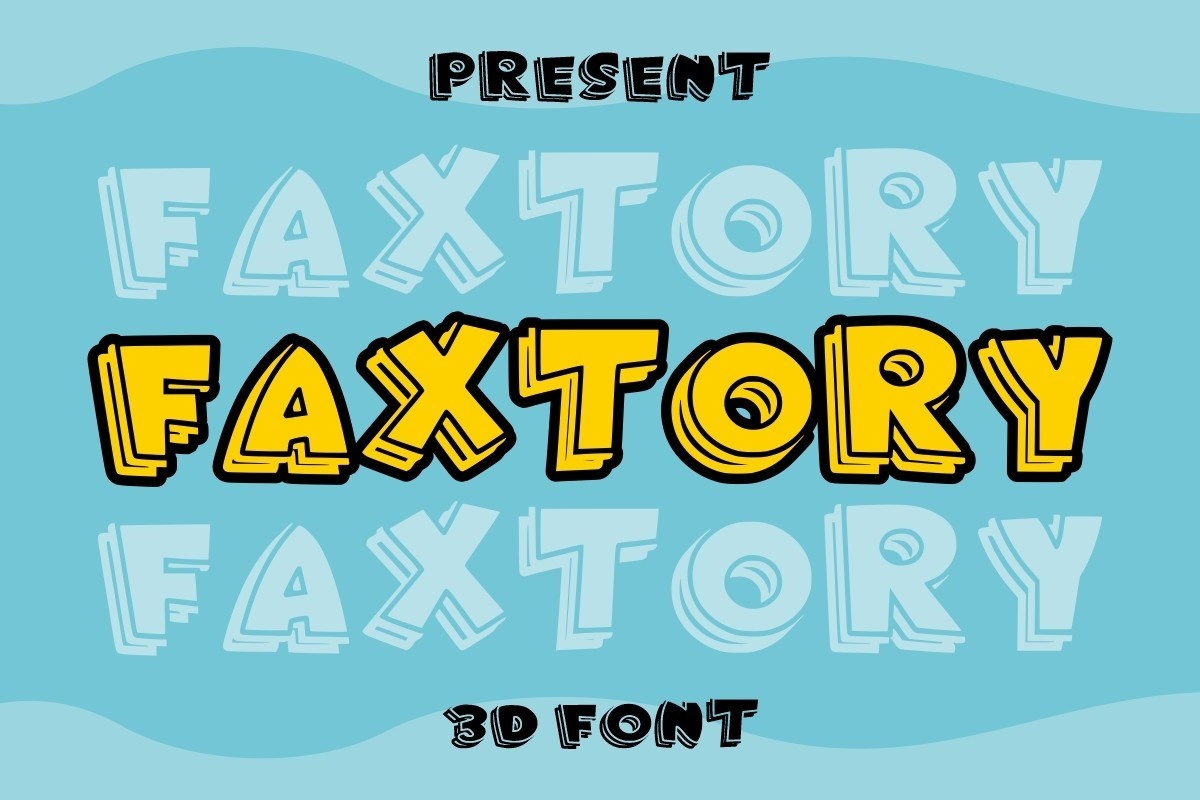 Faxtory Font