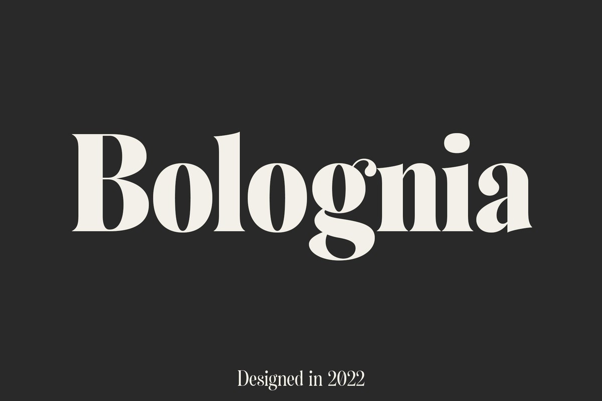 Bolognia Font
