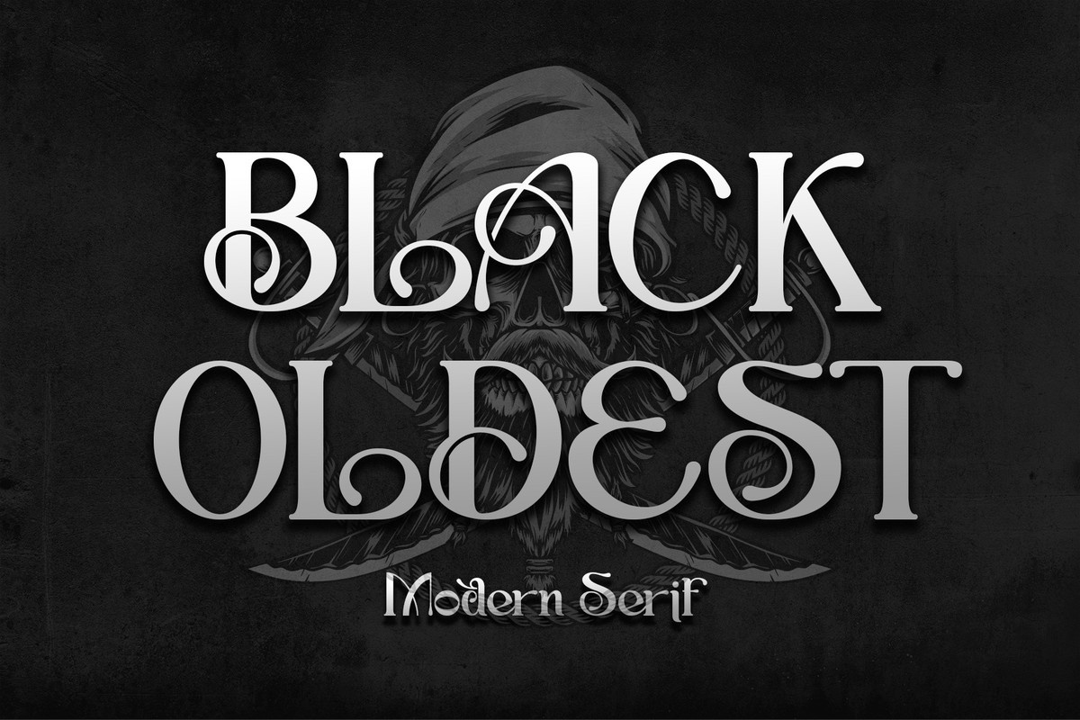 Black Oldest Font