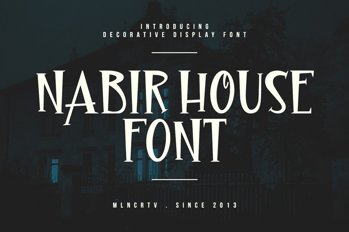 Nabir House Font