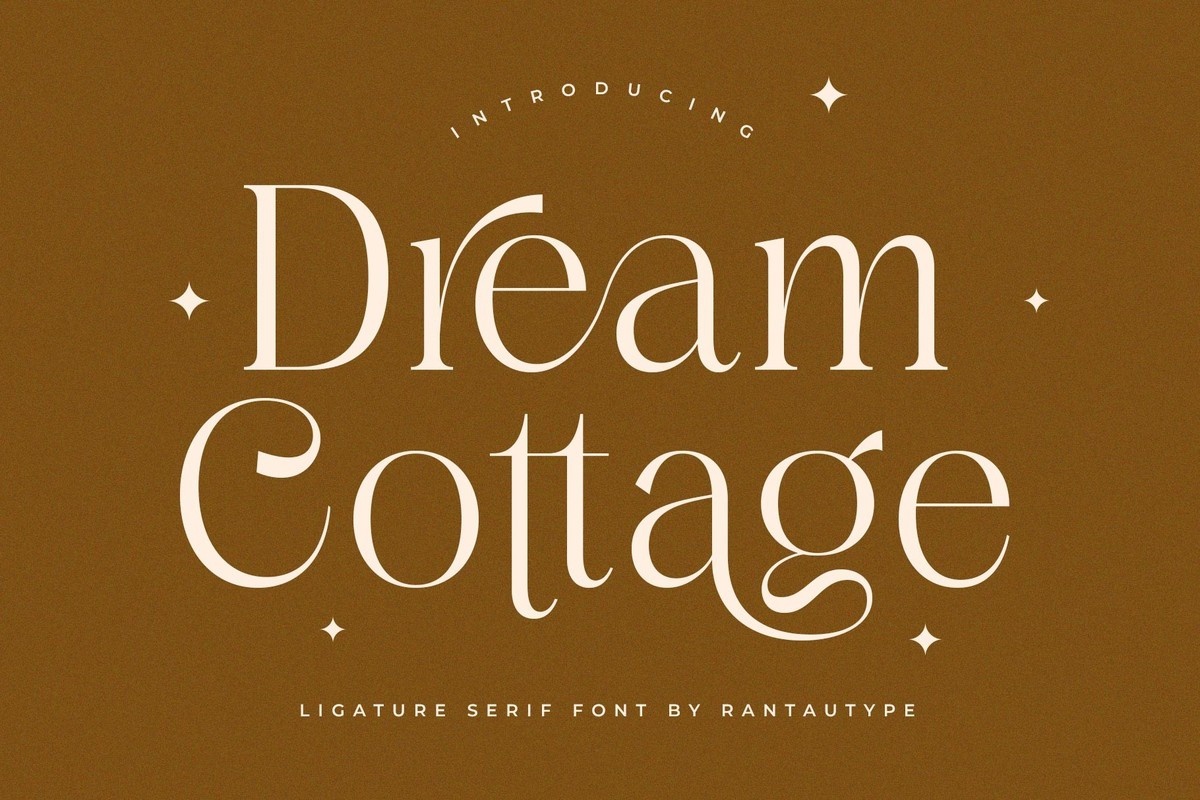 Dream Cottage Font