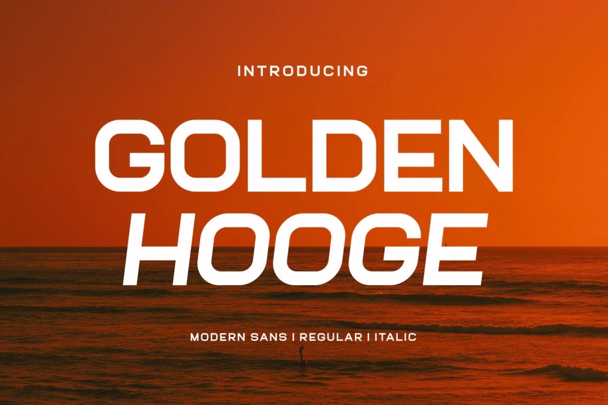 Golden Hooge Font