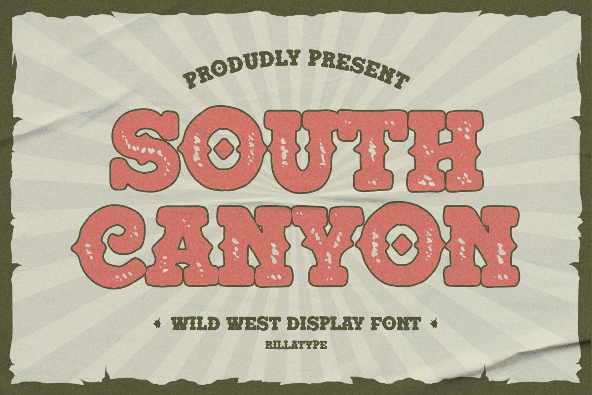 South Canyon Font