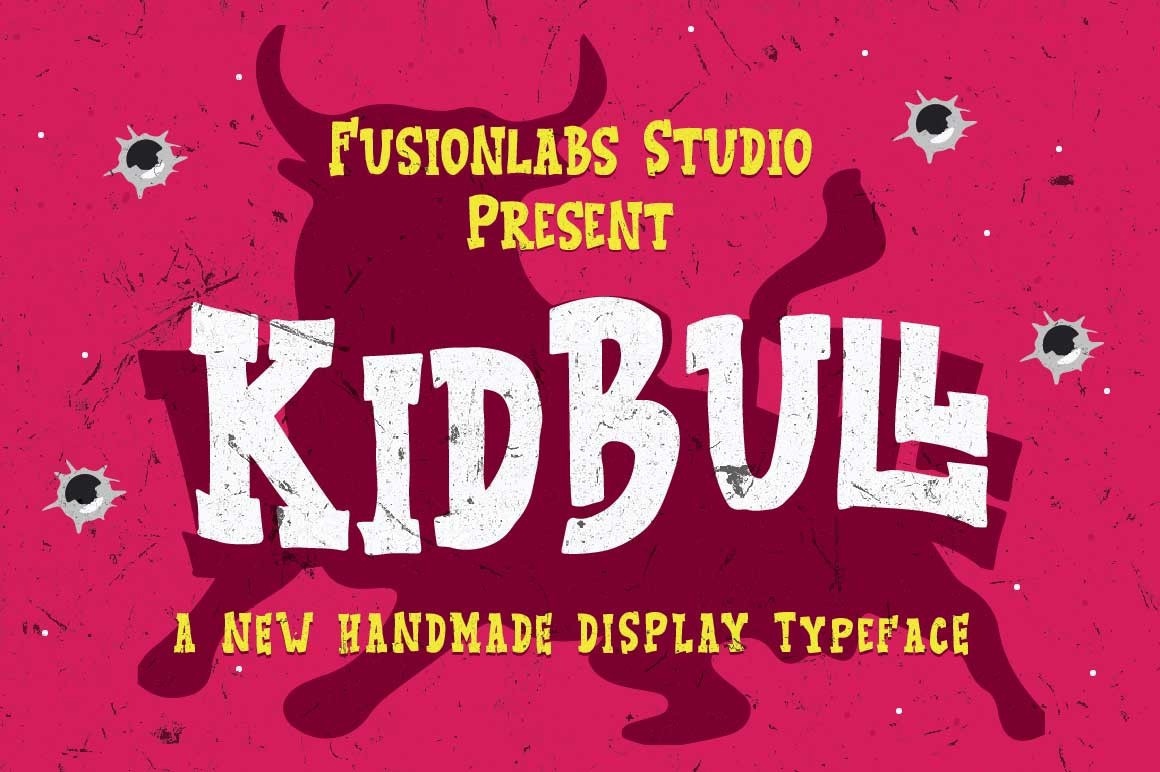 Kid Bull Typeface Font