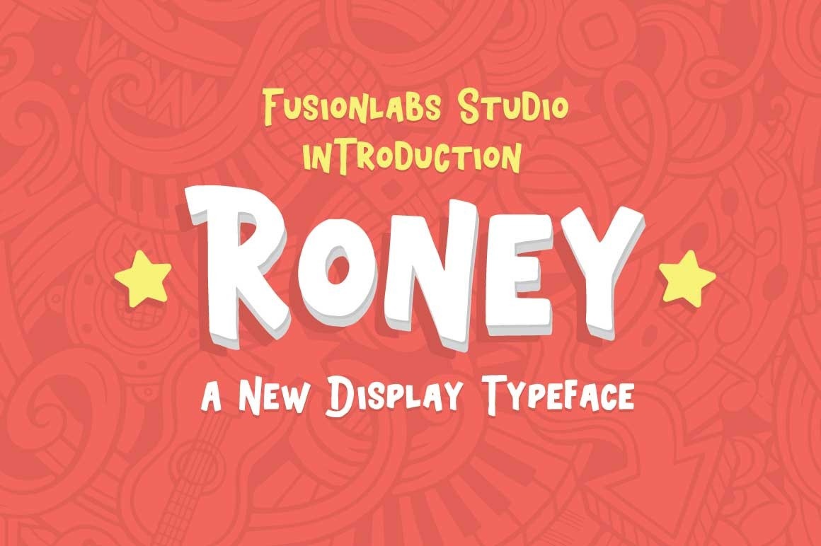 Roney Typeface Font
