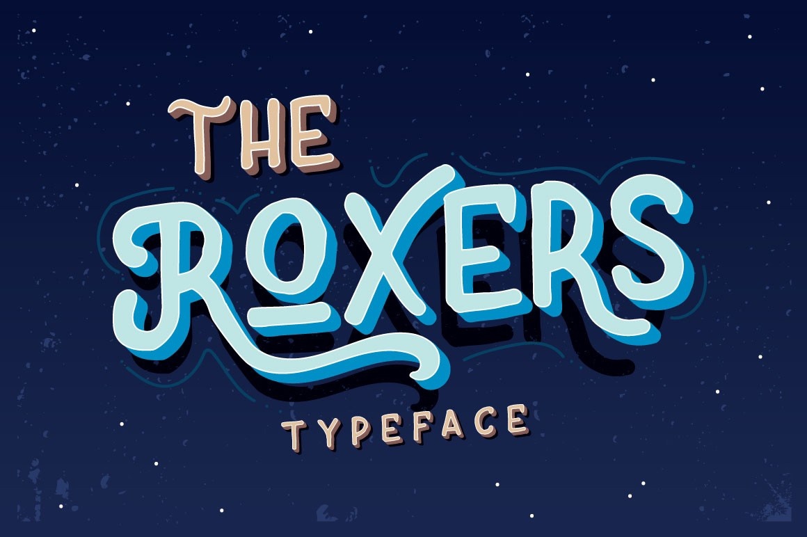 Roxers Typeface Font