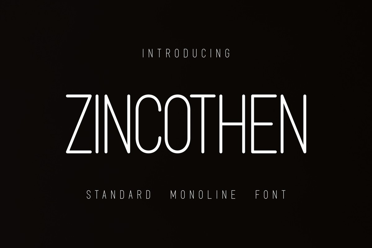 Zincothen Font