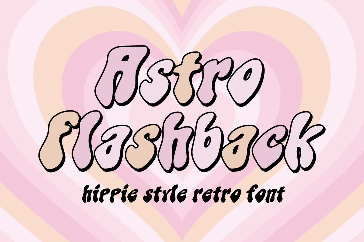 Astro Flashback Font