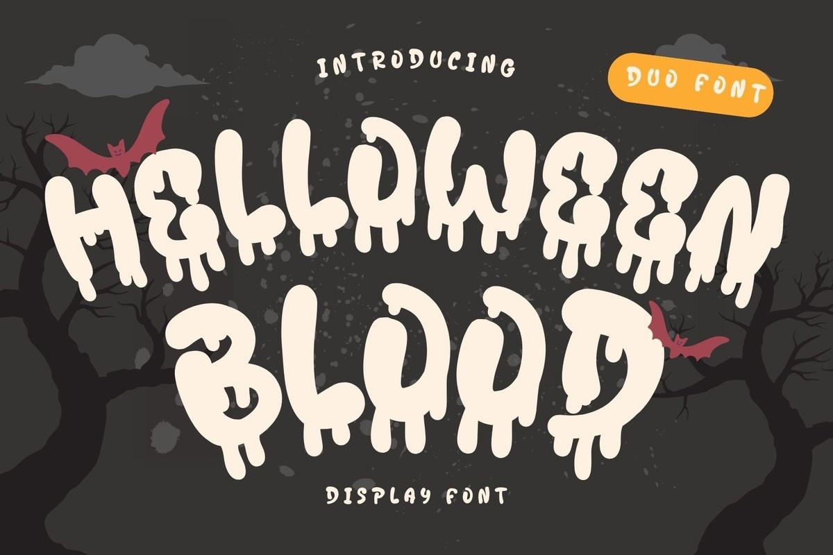 Helloween Blood Font