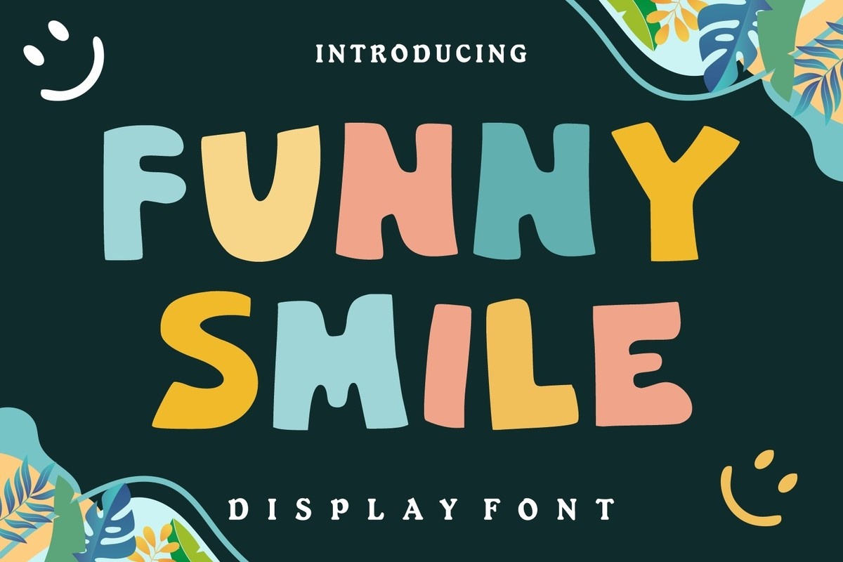 Funny Smile Font