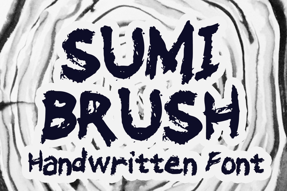 Sumi Brush Font