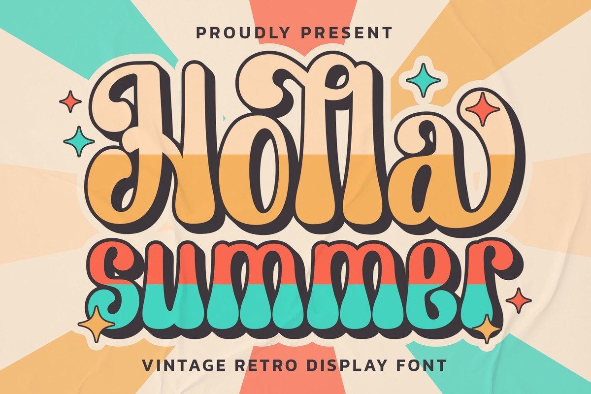 Holla Summer Font