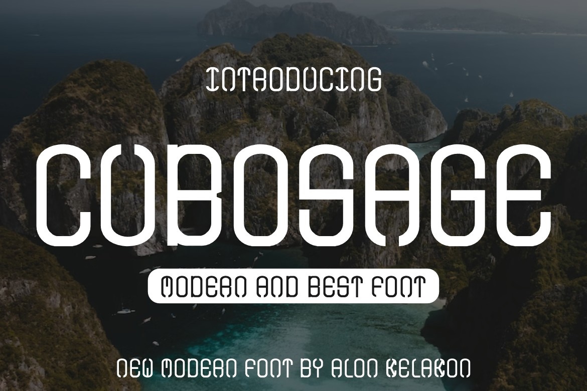 Cubosage Font
