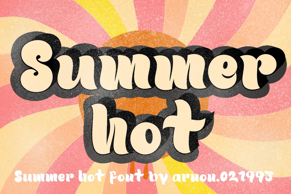 Summer Hot Font