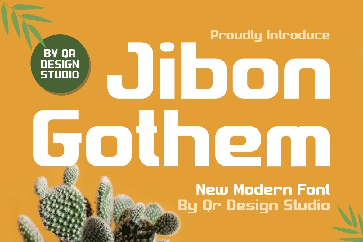 Jibon Gothem Font