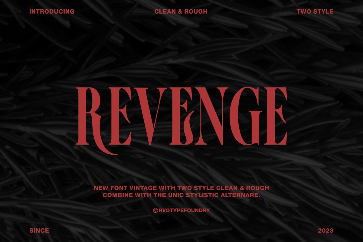 Revenge Font