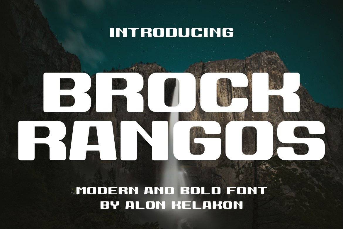 Brock Rangos Font