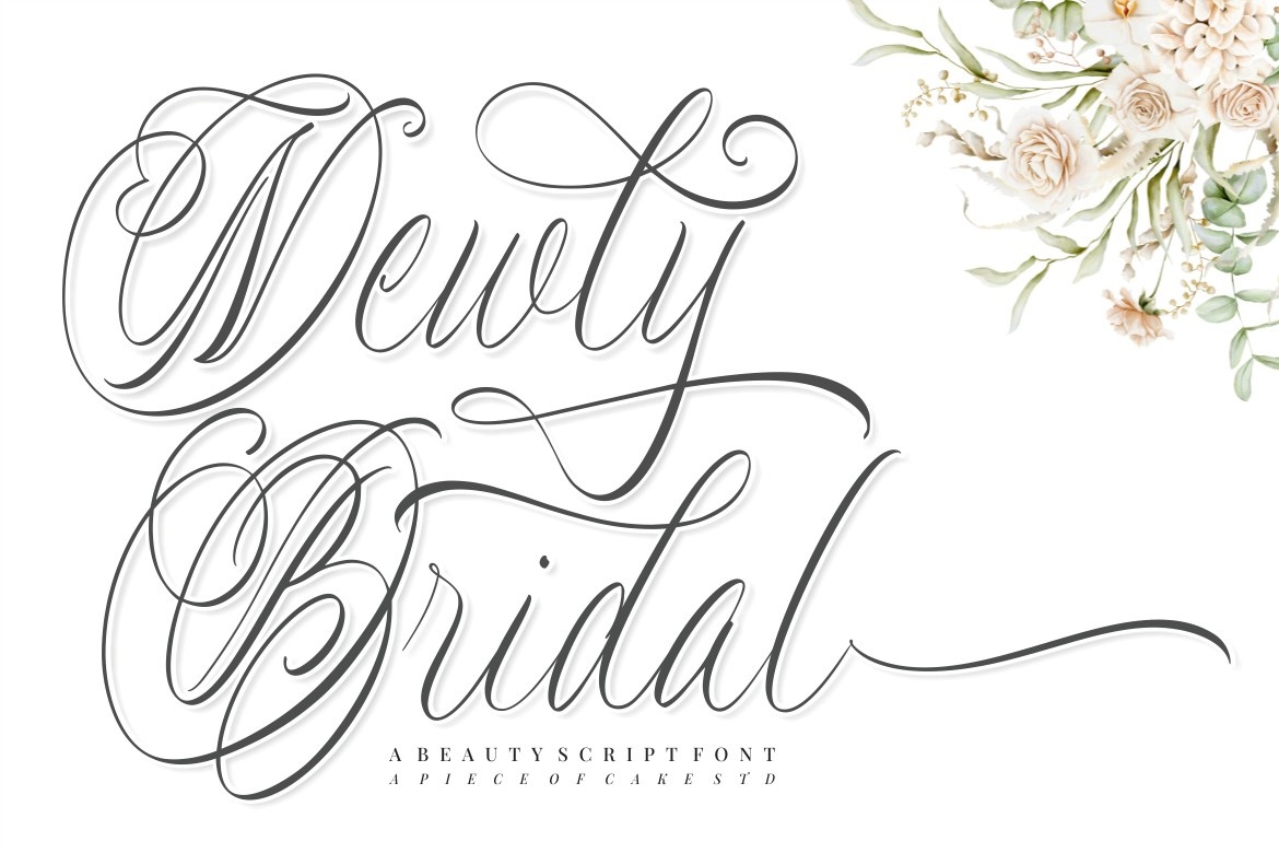Newly Bridal Font