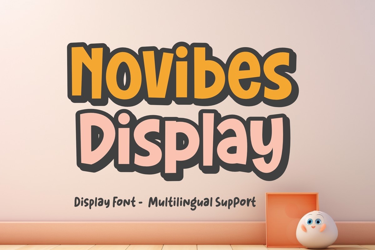 Novibes Display Font
