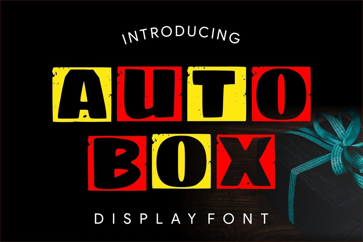 Auto Box Font