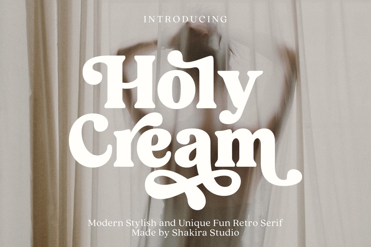 Holy Cream Font