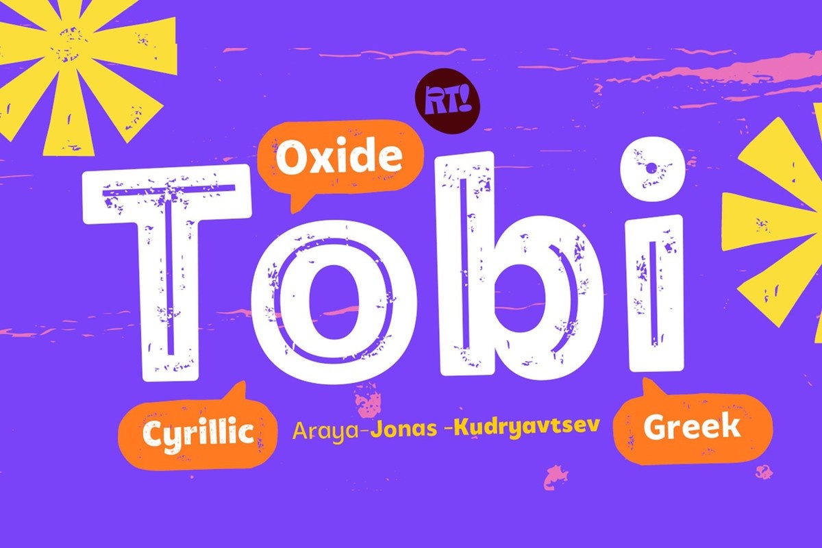 Tobi Oxide Font