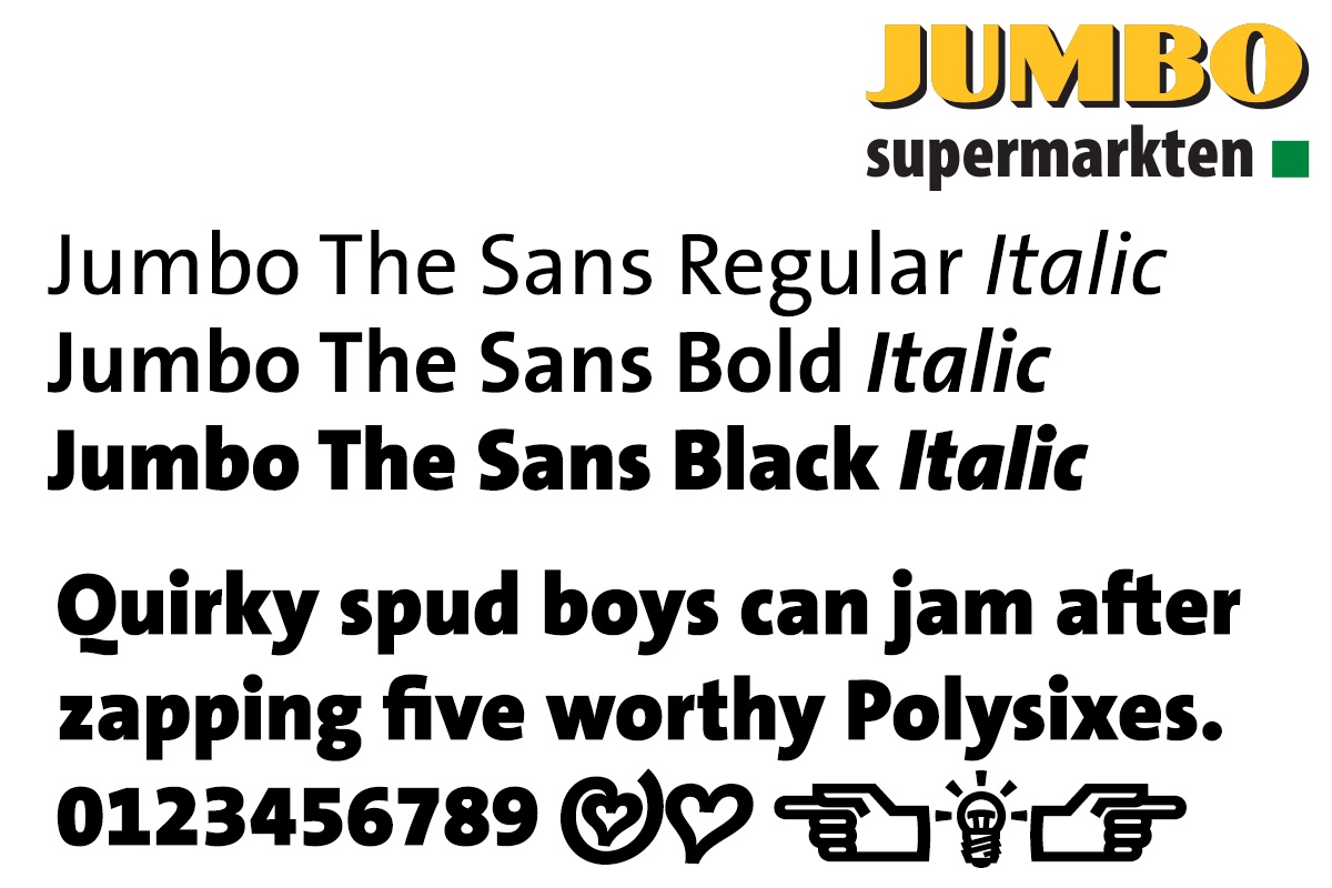 Jumbo The Sans Font