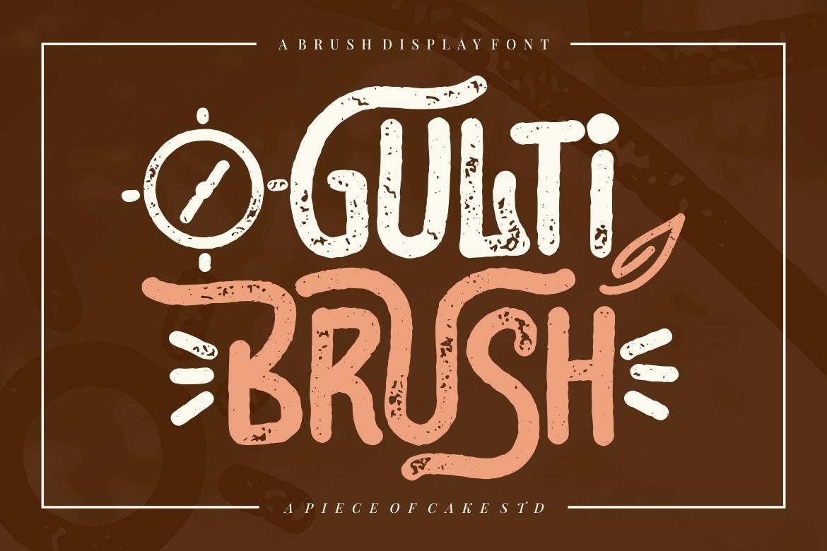 Gulti Brush Font