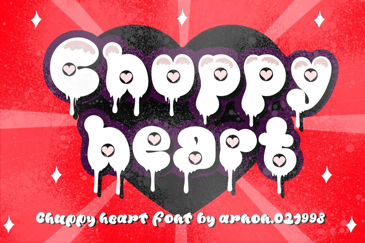 Chuppy Heart Font