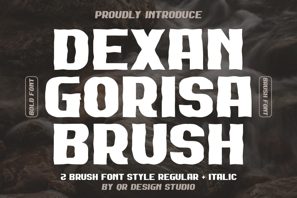 Dexan Gorisa Brush Font