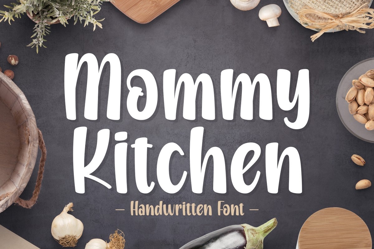 Mommy Kitchen Font