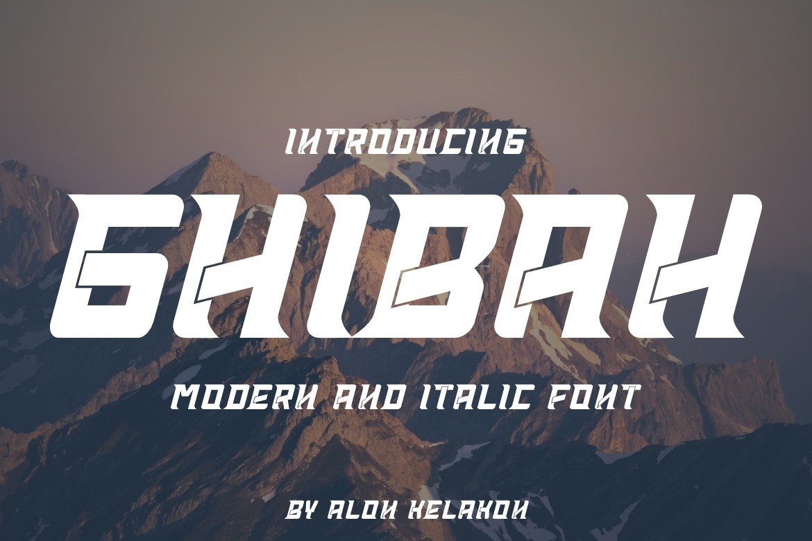Ghibah Font