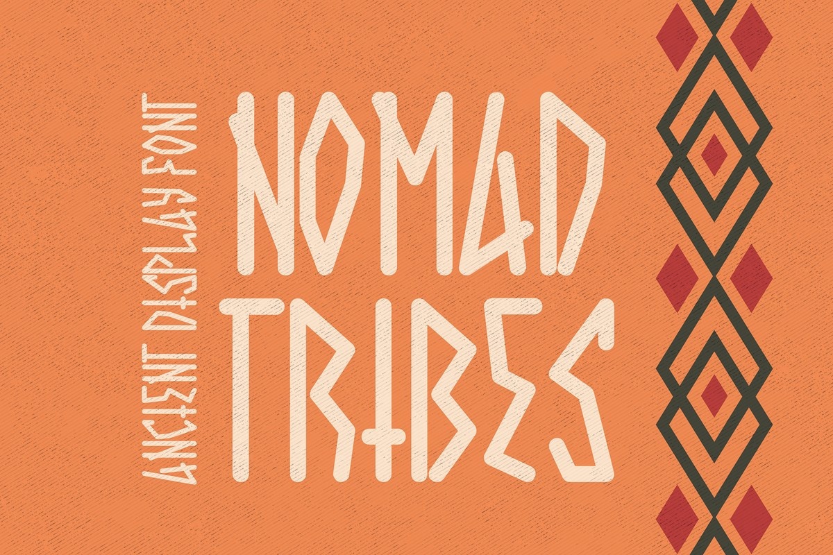Nomad Tribes Font
