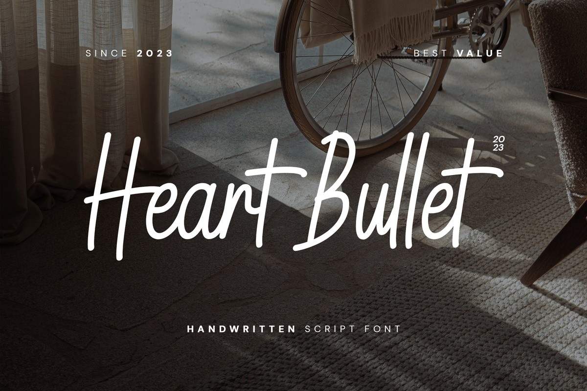 Heart Bullet Font