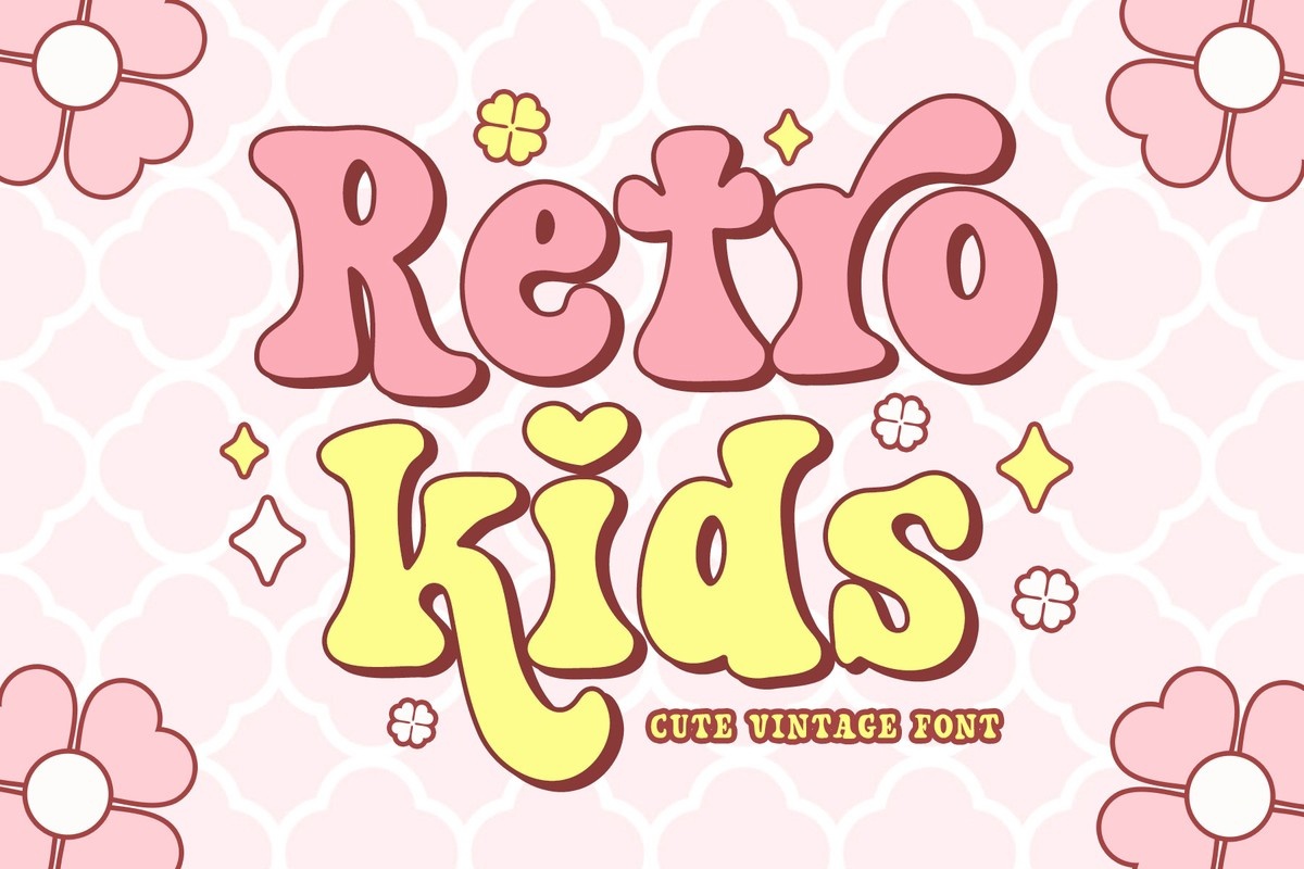 Retro Kids Font